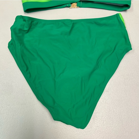 Hilinker Green Bikini Sets for Women Two Piece Swimsuit Size S - Picture 5 of 11